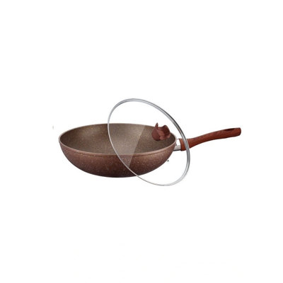 Peterhof 12.6'' Non-Stick Aluminum Wok with Lid