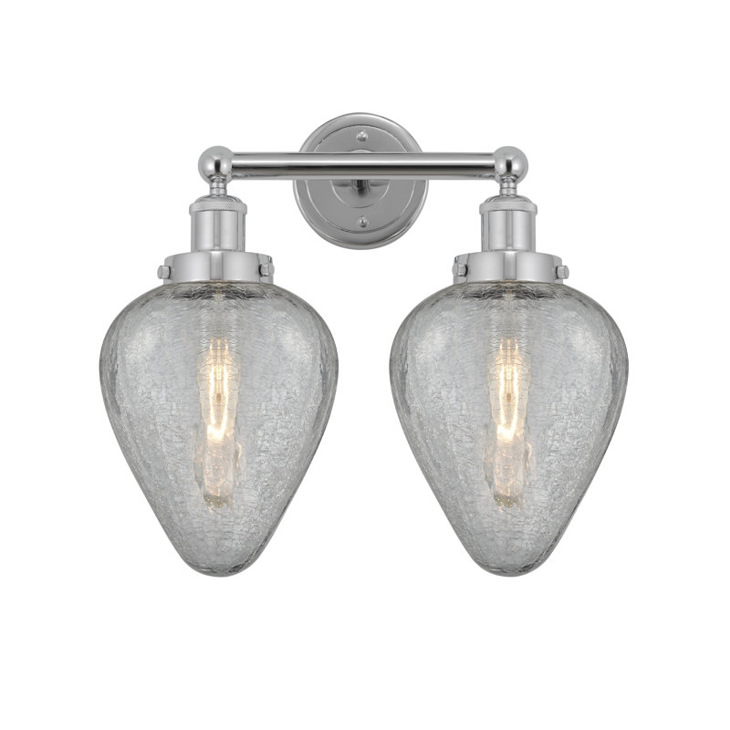 Éclairage pour meuble-lavabo à intensité variable 2 lumières Ameet, Chrome poli