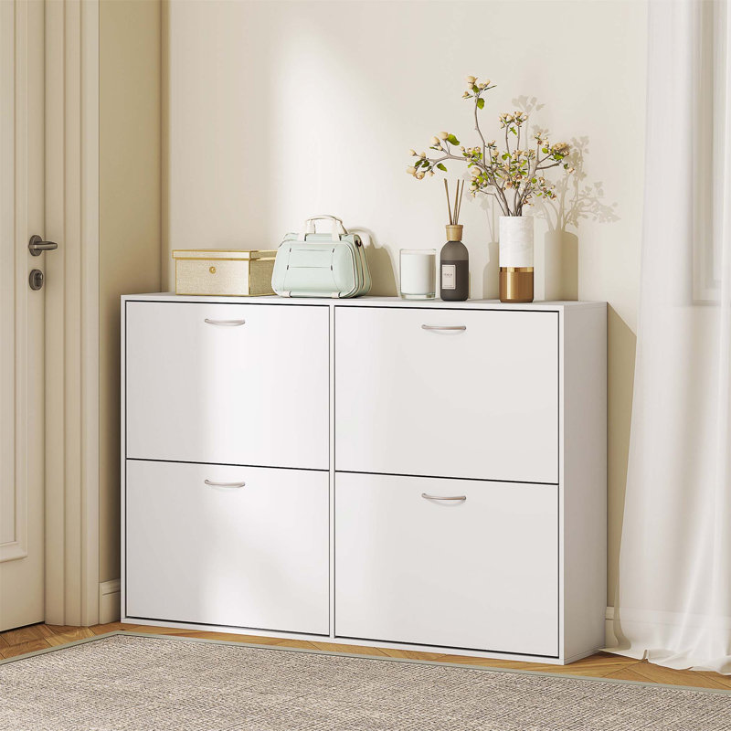 24 Pair Flip Down Shoe Storage