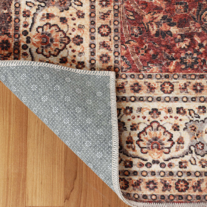 Tapis d'intérieur ou de couloir Vintage, Rectangle 2 pi x 3 pi