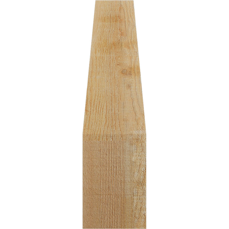 Attelle impériale du genou, Sapin de Douglas, H 18 po x l 4 po x P 14 po, Brute