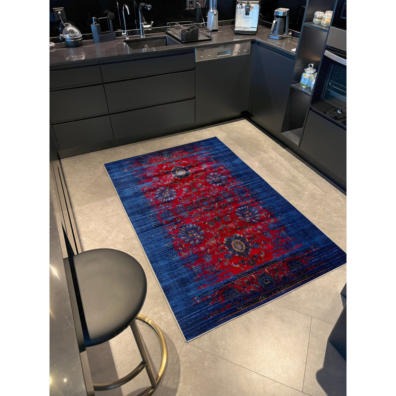 Tapis intérieur / extérieur en polypropylène tissé à la machine Sabaudin, Rectangle 2 pi 7 po x 4 pi 11 po