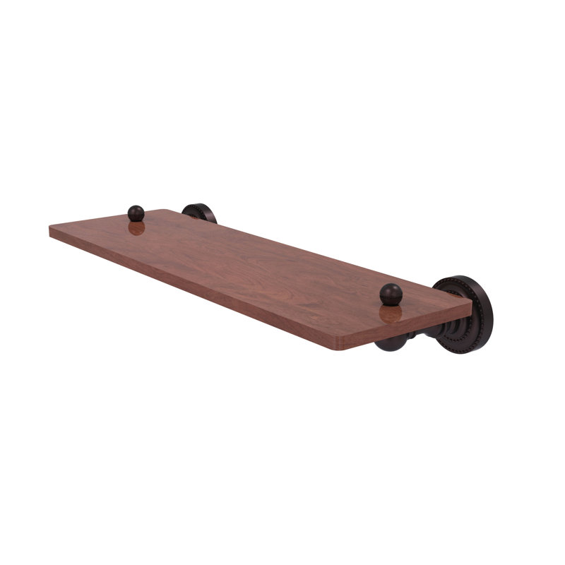 Marchmont Bracket Shelf, Antique Bronze, 2.5" H x 16" W x 5" D