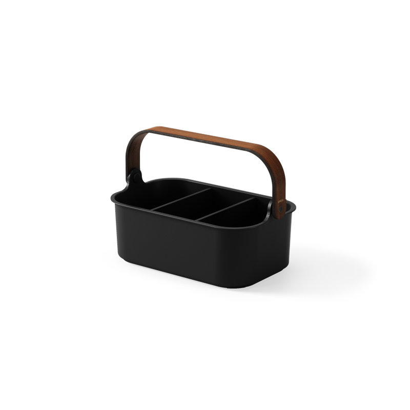 Organisateur de canettes Bellwood, H 4,88 po x l 10,84 po x P 6,5 po, Blanc / naturel