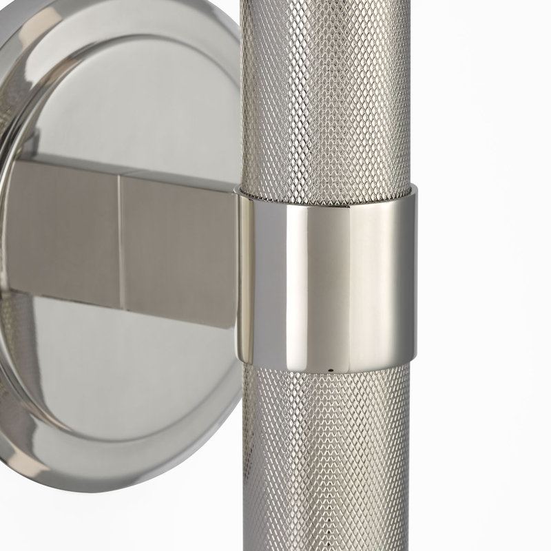 Ralph Lauren Barrett 21" Up and Down Bath Light with White Glass, Polished Nickel
