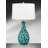 30'' Green Table Lamp Set USB