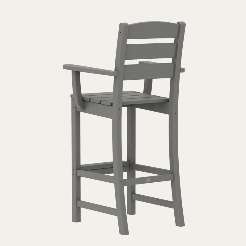 Lakeside Bar Arm Chair, Slate Gray