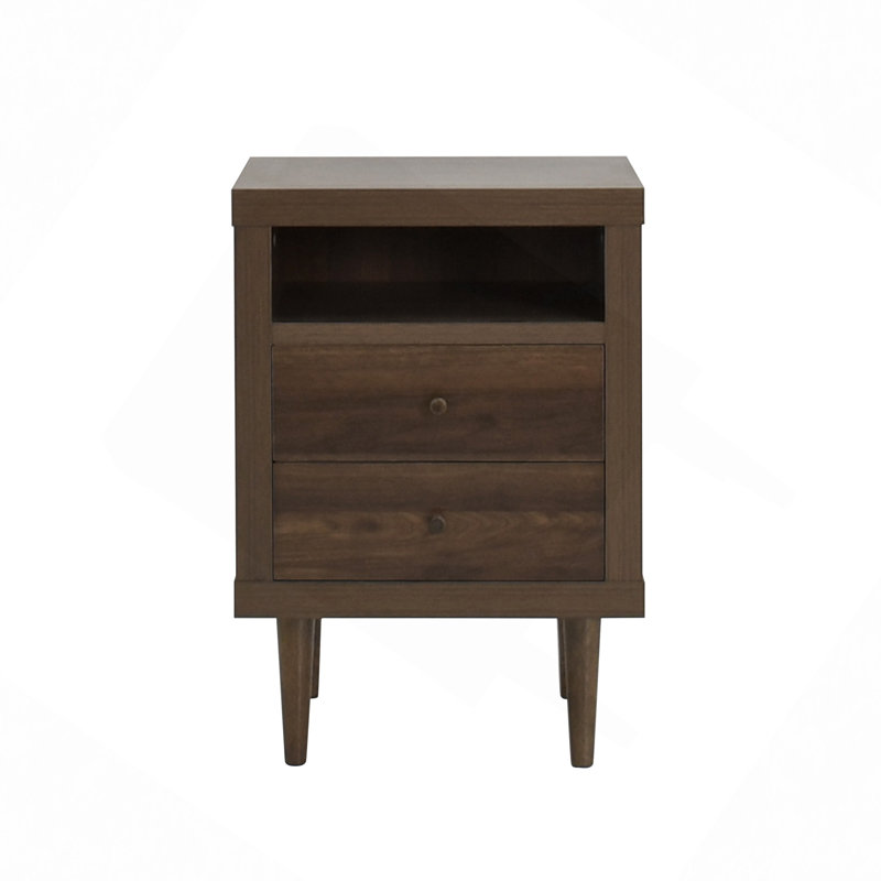 Uniquely designed end tables, Espresso