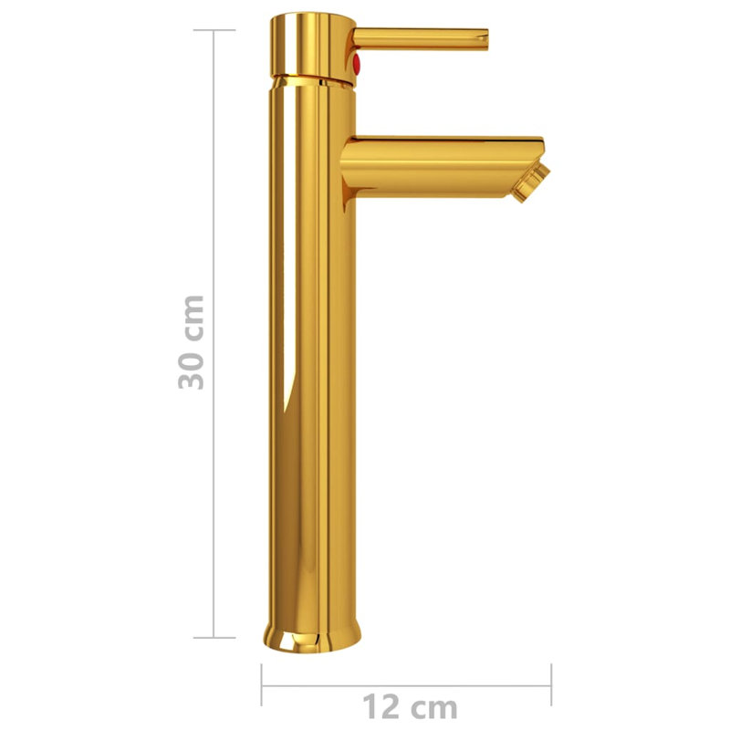 Leavy Mono Basin Mixer, Gold