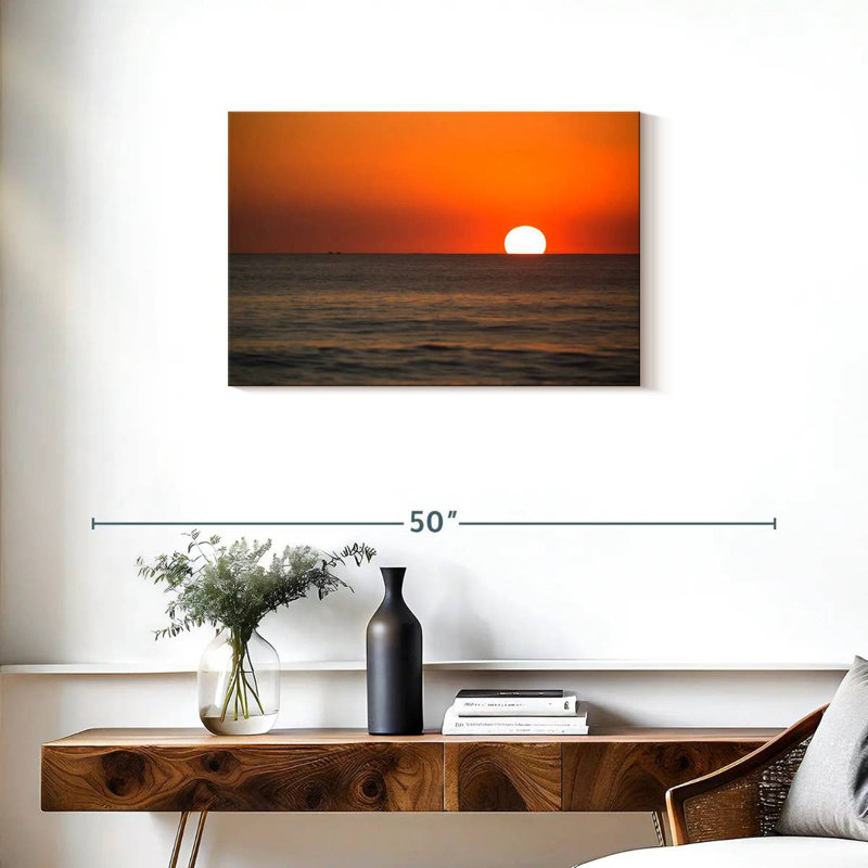 Gillard, Nicaragua, coucher de soleil, H 20 po x l 30 po