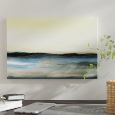 « ocean marée v », reproduction sur toile