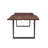 Kahleo Acacia Solid Wood Top Metal Base Dining Table-576300451