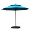 Parasol rond en porte-à-faux avec mât central-283104647