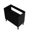 Meuble-lavabo modulaire Valdren 36 po, noir seulement