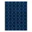 Tapis bleu marine à motif géométrique Debrodie-1462898773