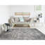 Nuit Arabe Wool Geometric Area Rug in Silver-1068448764