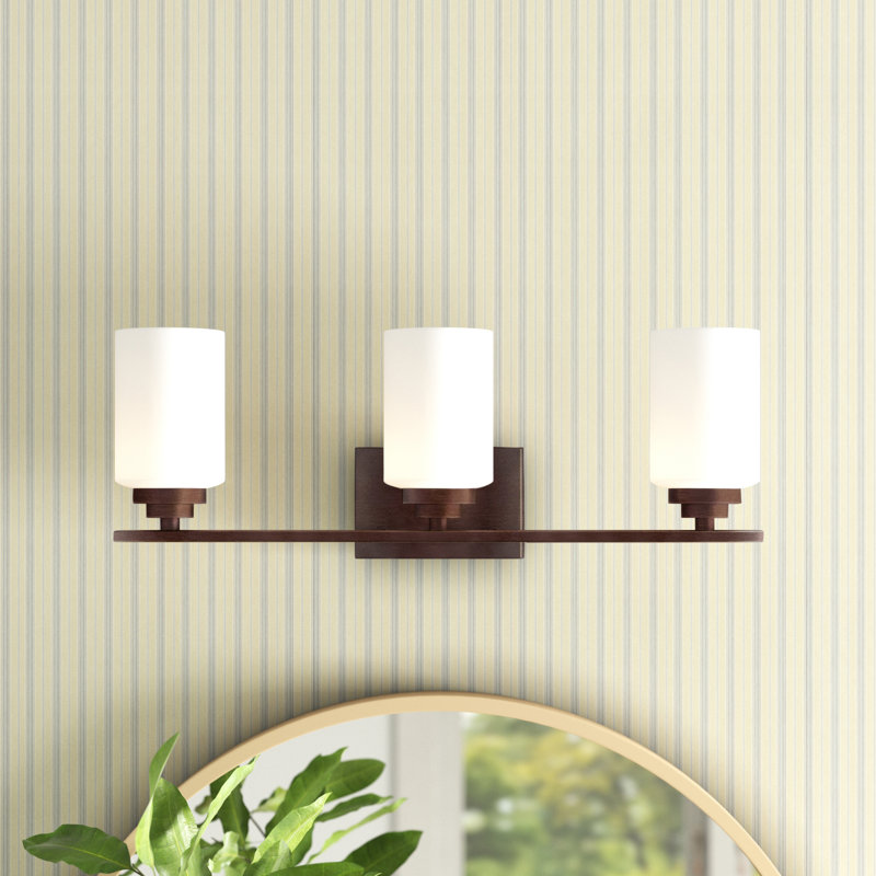 Berner 3 - Light Dimmable Vanity Light, Rubbed Bronze