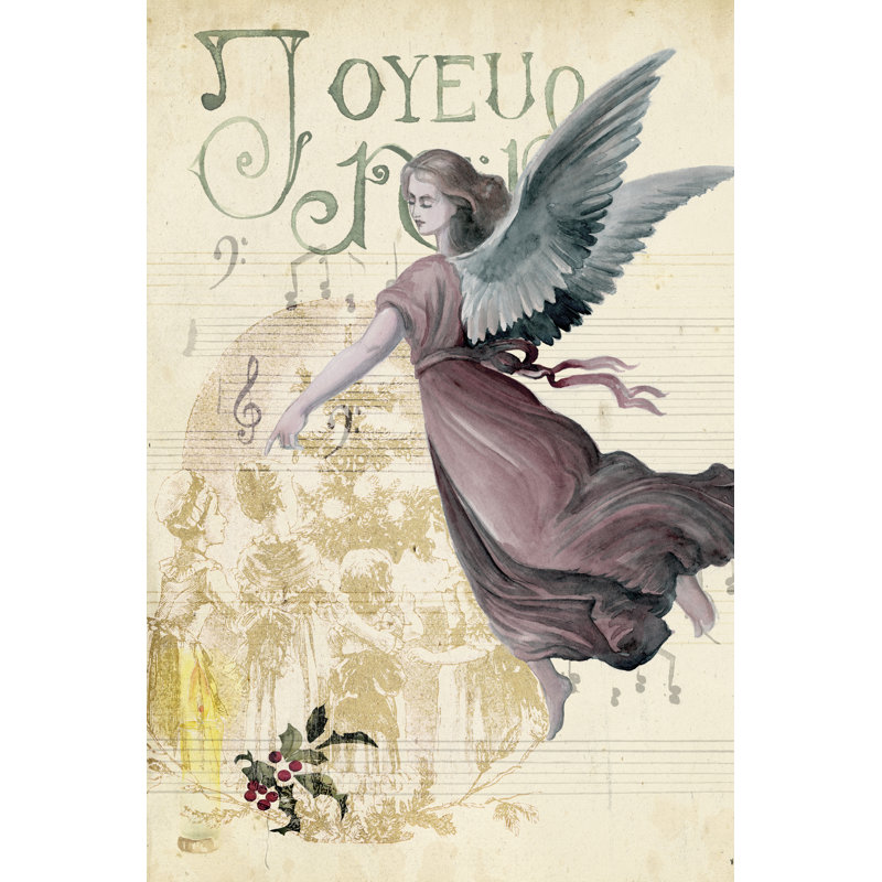 Christmas Greetings Collection B by Jennifer Paxton Parker - Graphic Art Print, 122cm H x 81cm W x 3.8cm D