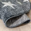 Kennedy Stars Grey Children's Rug-66248250