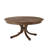 NoDa Extendable Mahogany Round Dining Table