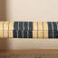 Linen Blend Upholstered Bench