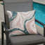 Coussin décoratif intérieur / extérieur bleu Modern Modern-115169350-115169395