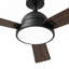 Ventilateur de plafond de 52 po avec télécommande et éclairage, installation rapide brevetée, moteur CC silencieux à 6 vitesses, débit d'air élevé, minuterie, variateur 3CCT-2042523433-2042523431