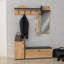 Ilkinas Hall Tree 120cm Wide with Bench and Shoe Storage