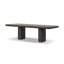 Hurley Rectangle Oak Double Pedestal Dining Table-1585542425