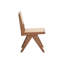 Chaise d'appoint Velentina (ensemble de 2), rotin et finition naturelle