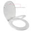 Dejia Soft Close Elongated Standard Toilet Seat