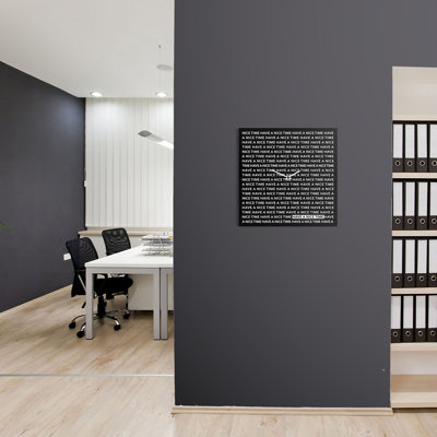 Lowall Metal Wall Clock