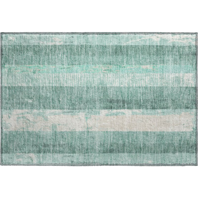 Premium Machine Washable Mehara AMF1689 Stripes Rug