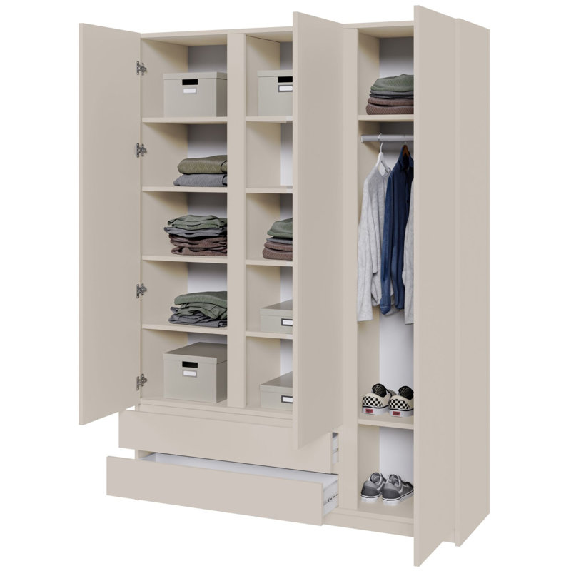 Manufactured Wood Wardrobe, 150