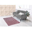 Tapis taupe / blanc mauve-60605291