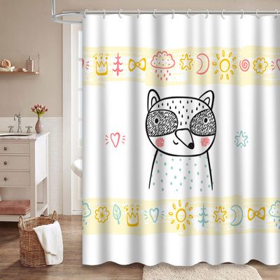 Rideau de douche Kids Doodle