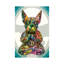 French Buddha Bulldog by Dean Russo - Wrapped Canvas Print-66412419