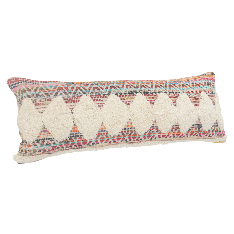 Amara 18" Multicolor Embroidered Cotton Throw Pillow Set
