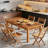 Large Kitchen Table,Dining Table,Rustic Chating Table,Coffee Table