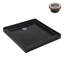 Base de douche en acrylique noir lustré 36 po x 36 po Streamline, drain inclus-122950202