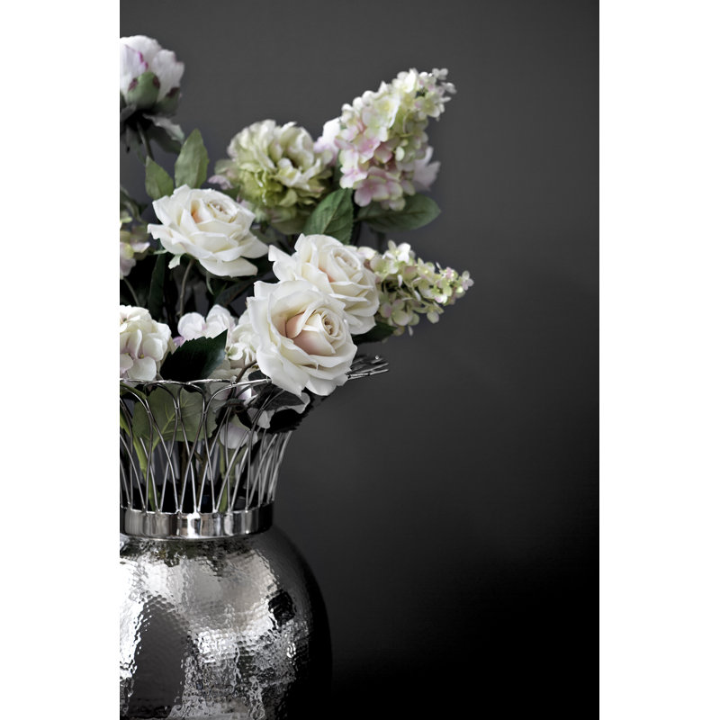 Tropic Handmade Metal Table Vase, 46cm H x 40cm W x 40cm D