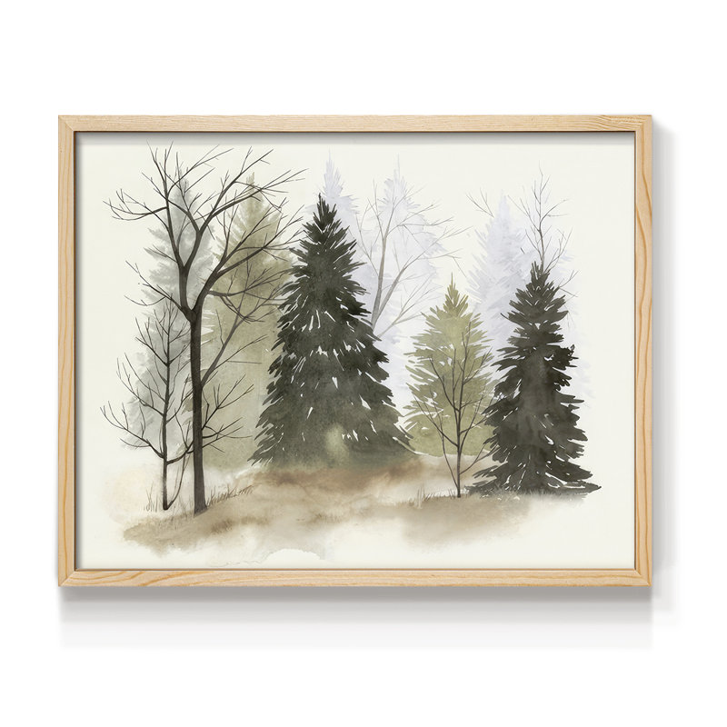 «In the Mist II», reproduction encadrée