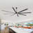 72"/84"/100" Outdoor/Indoor 8 Aluminum Blades Ceiling Fan With Light and Remote-1417812735-1417812723