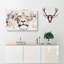 Lion Watercolour - Wrapped Canvas-56657714