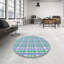 Tapis bleu Kindig-526020519