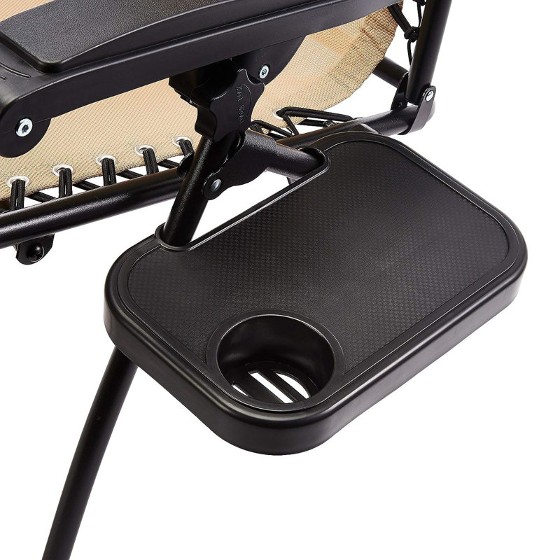 Zero Gravity Chair with Side Table, Set of 3