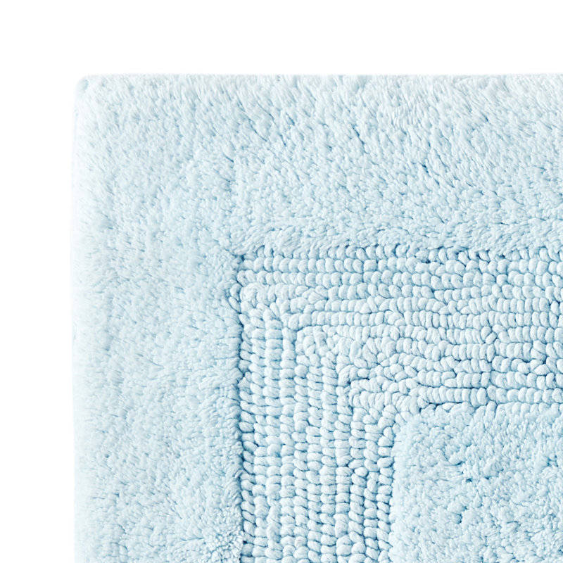 Long Branch Bath Rug, Blue, 21 x 34