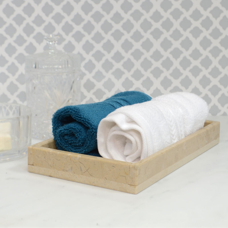 Trevino Marble Bathroom Tray
