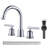 2-handle Bathroom Faucet with Drain Assembly-64129682