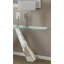 Izabella Clear Glass Console Table